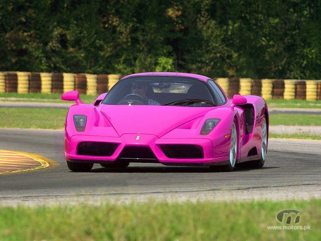 Ferrari Pink Wallpaper
